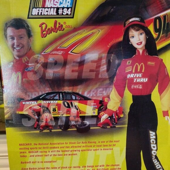 1999 Nascar Barbie Collector Edition New in original Box - Picture 2 of 4
